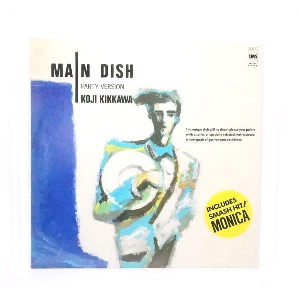 中古 良品 吉川晃司 MAIN DISH 12インチ レコード シングル SM15-5412