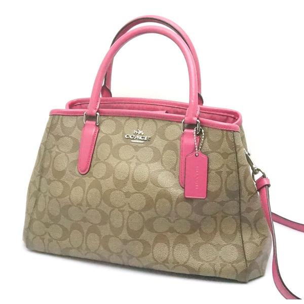 COACH 中古 良品 COACHコーチ 2WAYバッグ スモールマーゴット 