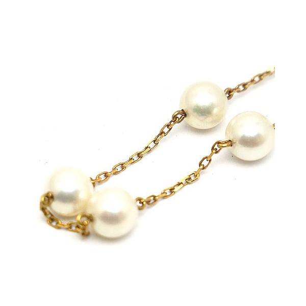 中古 良品 MIKIMOTO ミキモト パール ブレスレット 18.5cm :50664:オバタ質店オンラインストアYS店 - 通販