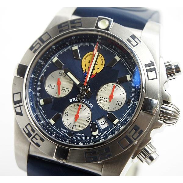 中古 良品 Breitling ブライトリング クロノマット44 パトルイユ ド フランス メンズ 腕時計 自動巻 Ab0110 オバタ質店オンラインストアys店 通販 Yahoo ショッピング