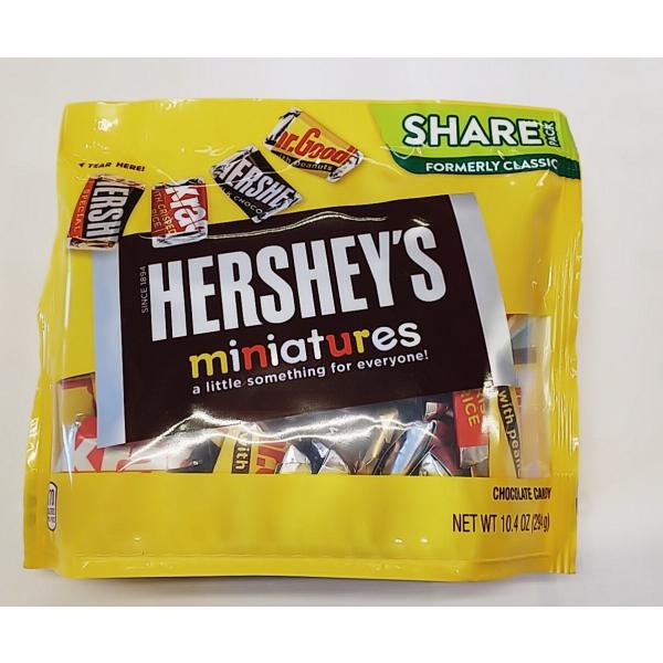 ハーシー ミニチュアーズ アソートチョコレート 294g 16個 シェアパック