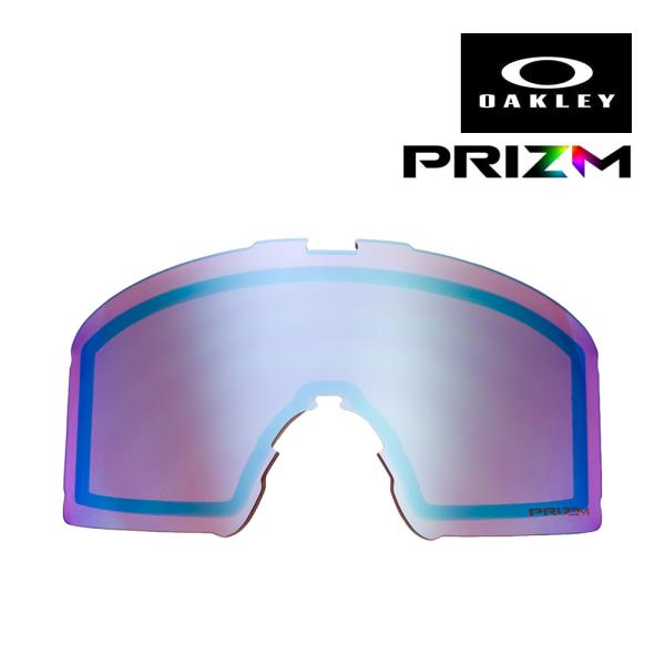 OAKLEY LINE MINER ブルー PRIZMレンズ　（販売終了品） Oakley Line Miner™ (Youth Fit) Snow Goggles - Matte Black