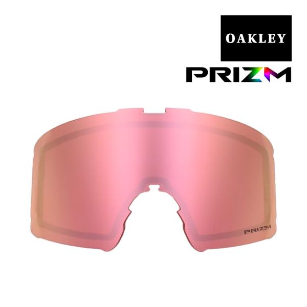 オークリー ラインマイナー ゴーグル 交換レンズ プリズム 102-867-014 OAKLEY LINE MINER XM スキー スノボ  スノーゴーグル PRIZM SNOW ROSE GOLD IRIDIUM