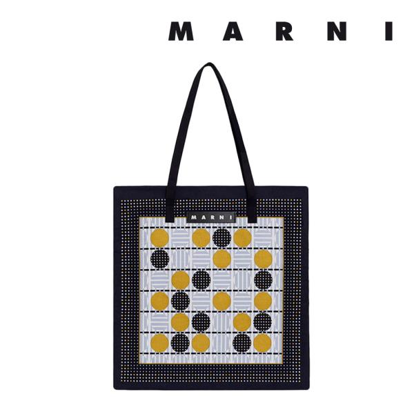 美品　MARNI✨フラワーカフェ カナパ トート　麻 美品 MARNI✨フラワーカフェ カナパ トート 麻 MARNIトート