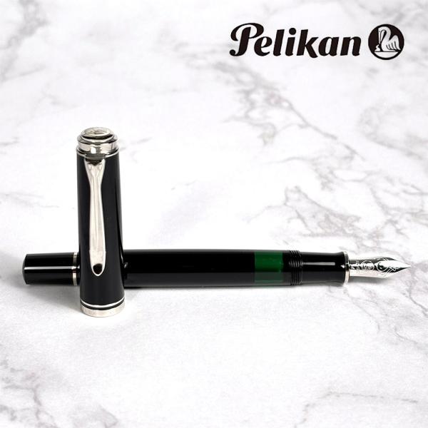 Pelikan ペリカン400NN M&K ブラック軸 M ピストン吸入式万年筆 復刻された名品 「ペリカン 万年筆 400NN M＆K」 | 筆記具専門店