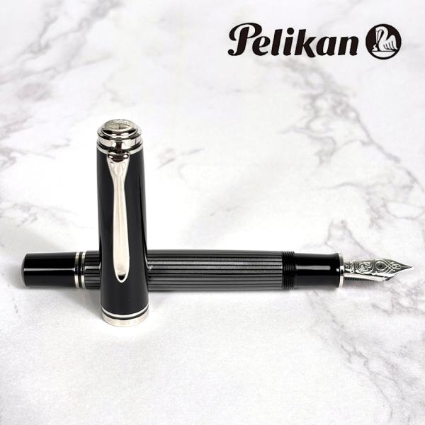 Pelikan（ペリカン） 万年筆 吸入式 スーベレーン M805 ブラック