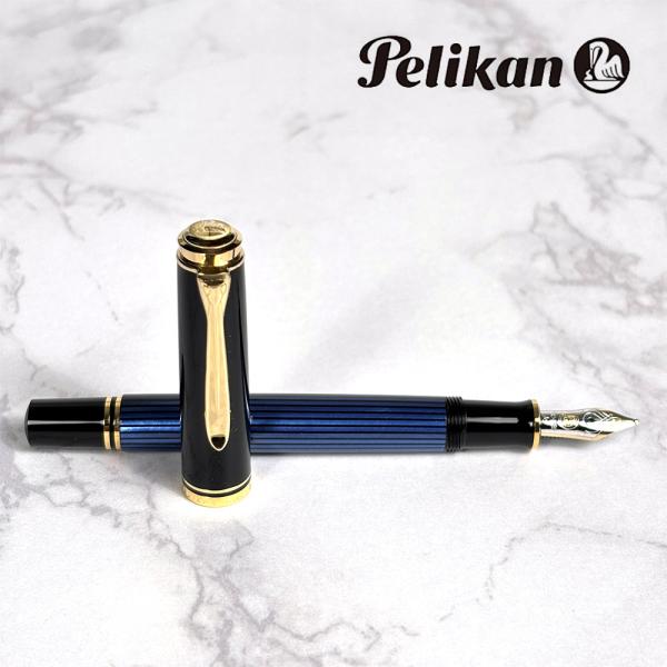 Pelikan（ペリカン） 万年筆 吸入式 スーベレーン M400 ブルー