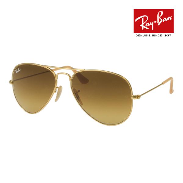美品【Ray-Ban】アビエイター サングラス RB3025 ゴールドフレーム AVIATOR（Ray-Ban） レイバン サングラス rb3025 55サイズ 112/85
