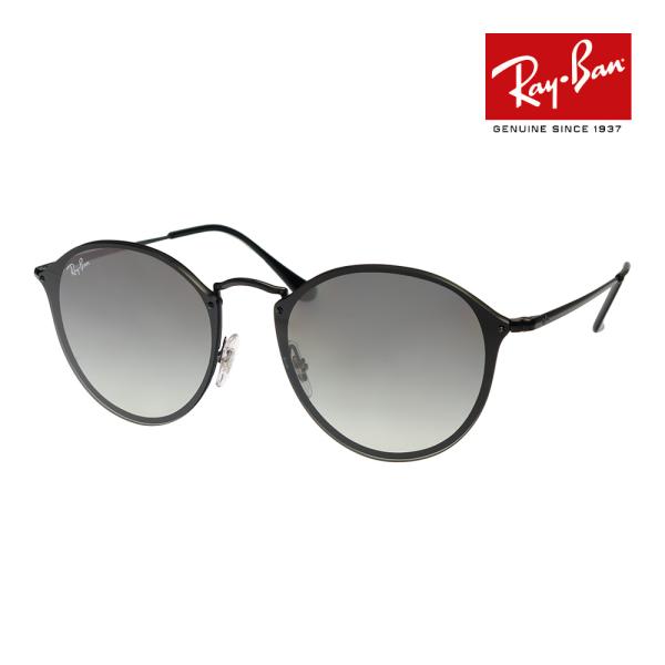 Ray-Ban ブラック RB3574N 153/11 59-14 Ray-Ban™ Blaze Round RB3574N Round Sunglasses | EyeOns.com