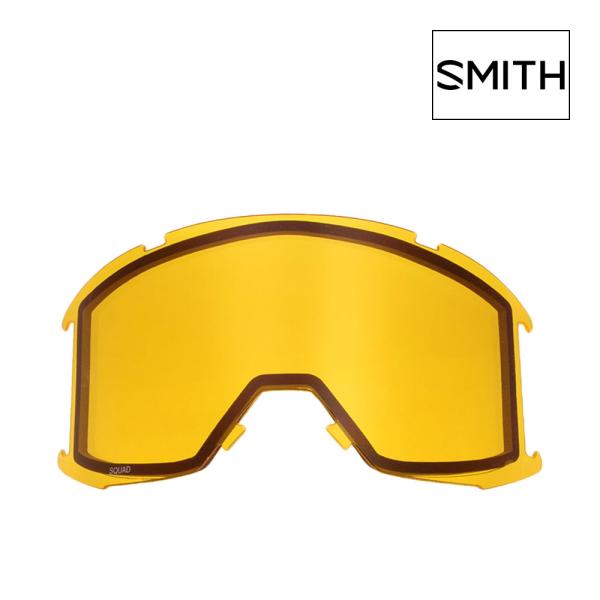 SMITH イエローレンズ ゴーグル SMITH（スミス） ゴーグル 交換レンズ スカッド smsq-yw SMITH SQUAD