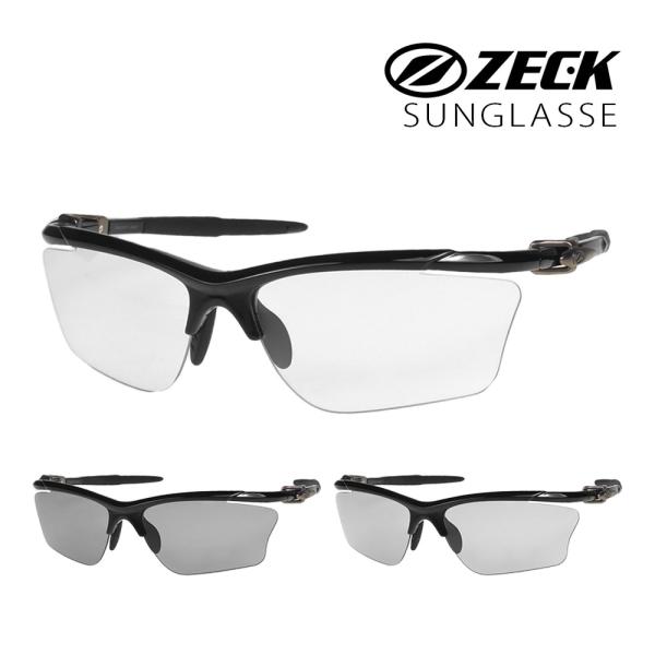部活動応援モデル ZECK アジアンフィット スポーツ サングラス TRIDENT