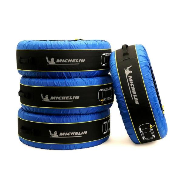 他サイト： ミシュラン タイヤ バック 4個セット 131260 タイヤカバー　Michelin 直径約56cm~約79cm対応の商品画像