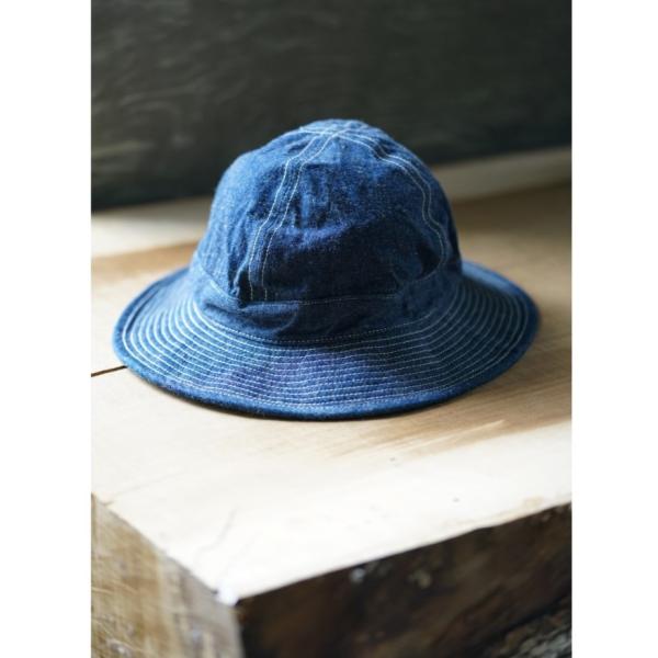 orSlow（オアスロウ） U.S NAVY HAT DENIM ONEWASH デニムハット