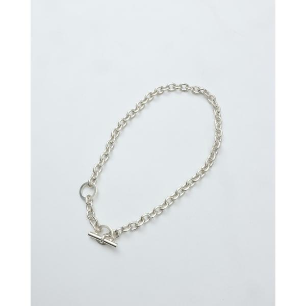 9/9限定値下げ中シルバーアクセサリー ブレスレット リング ネックレス 腕時計 intch. インチ Ellipse NB Starring Silver Chain Necklace