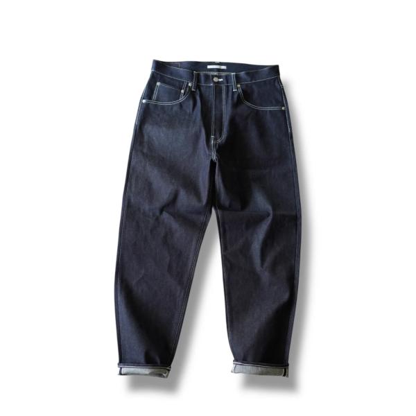 HATSKI ハツキ Denim01 Loose Tapered Denim -One Wash テーパード 