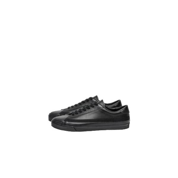 ASAHI/ BELTED LOW LEATHER ASAHI 036 BLACK アサヒ スムース