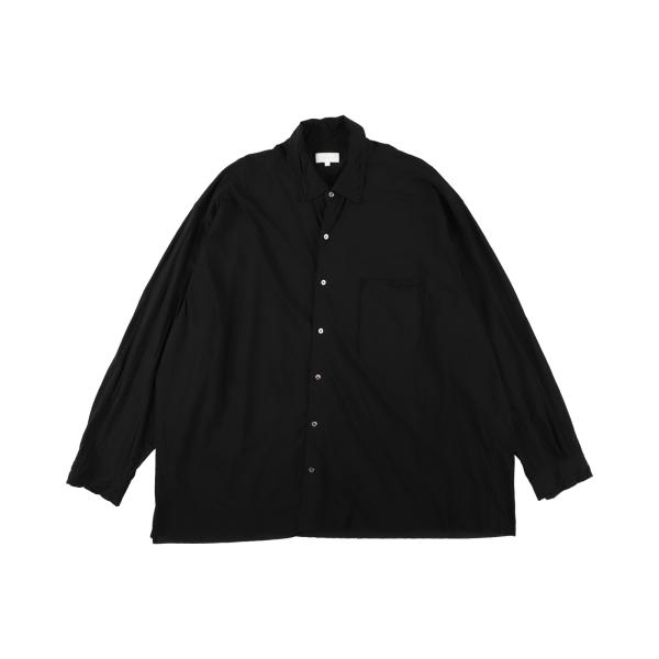 KANEMASA PHIL / 46G Artisan L/S Shirt BLACK カネマサフィル シャツ  