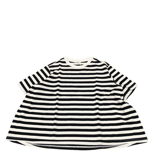 maillot / border flair s/s Tee NAVY マイヨ ボーダーTシャツ COUPON配布中