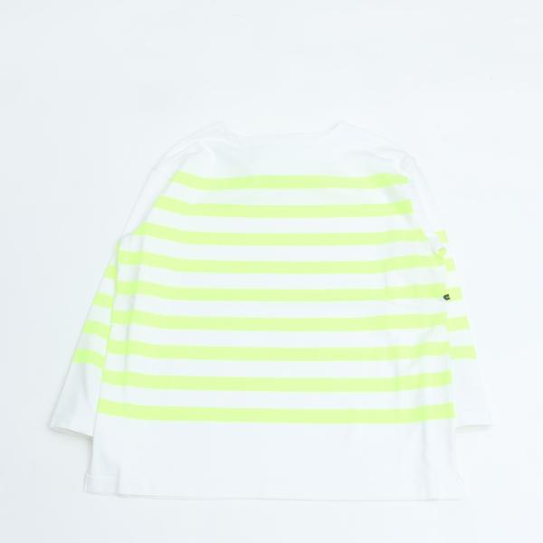 maillot（マイヨ） Panel Border Basque MAK-23111 WHITE*WIDE HI