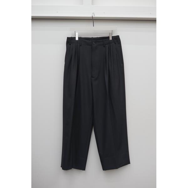 nonnotte（ノノット） Draping Five-Tuck Wide Trousers N-26A-019