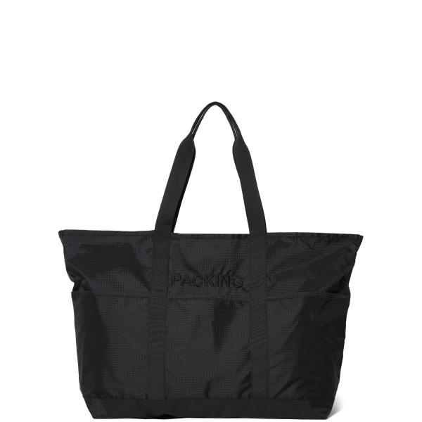 PACKING（パッキング） PACKING/ RIP STOP 5P UTILITY TOTE BLACK PA 