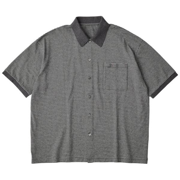 PORTER CLASSIC（ポータークラシック） H/W BEATNIK BORDER OPEN POLO