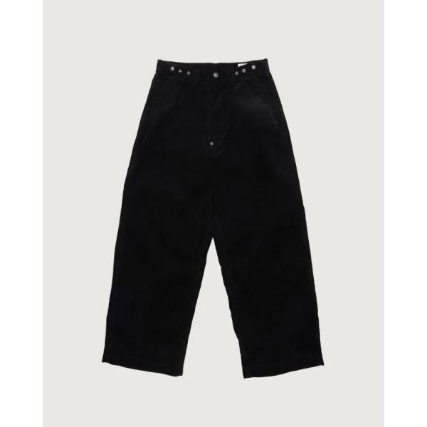 Ordinary fits（オーディナリーフィッツ） CORDUROY BELL PANTS BLACK