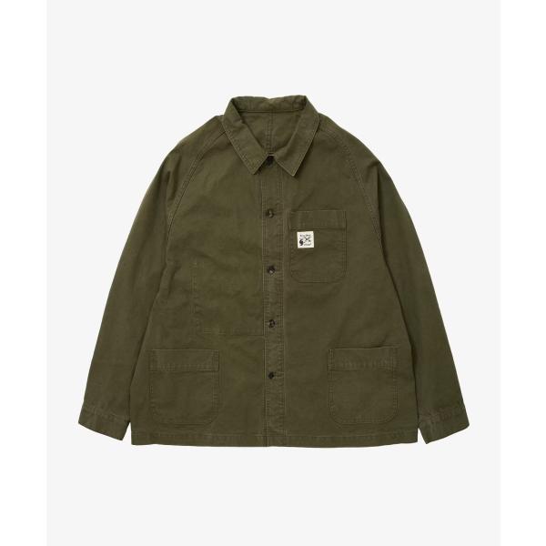 Sillage シアージ coverall super duck olive カバーオール : CASDAY