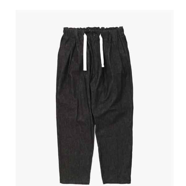 sillage デニムウォッシュブラック ショートパンツ Sillage シアージ circular short pants black denim one wash
