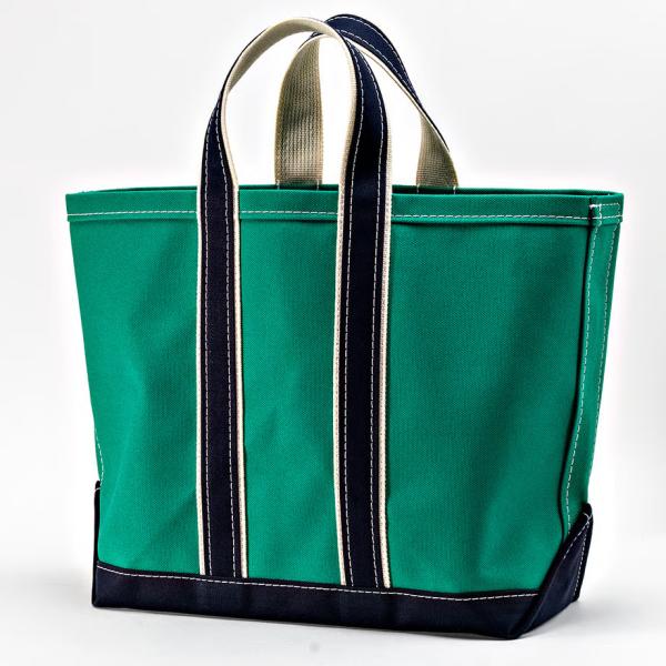 WORKERS ワーカーズ Deluxe Tote Bag/ Green Body x Navy Handle