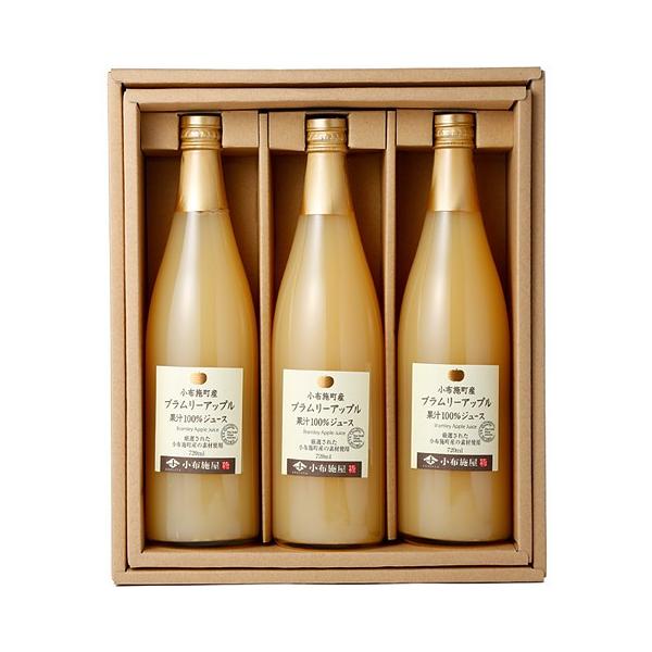 信州産 りんごジュース ブラムリー 720ml 3本入 送料無料