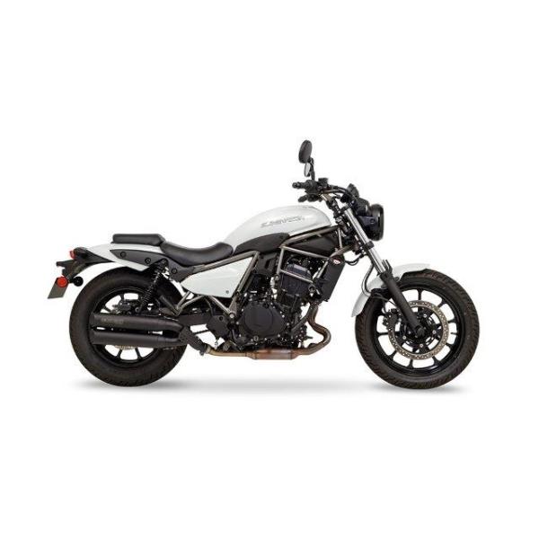 モリワキ MORIWAKI スリップオン マフラー CROSS TWIN ブラック
