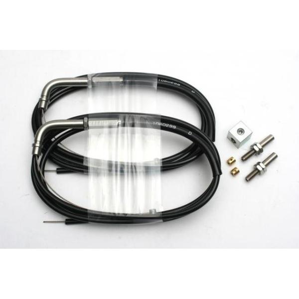 在庫有り ACTIVE アクティブ ハイスロットルキットEVO/EVO2用 DIYスロットルワイヤー 95度角 (2本入り) 1060300