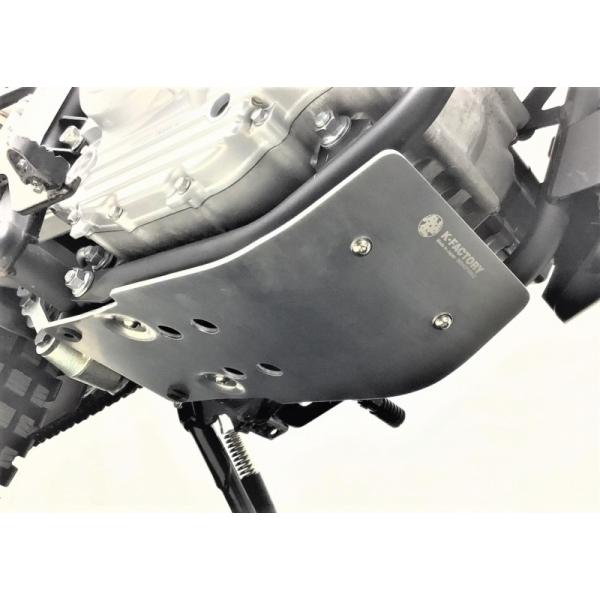 セロー 250 ('08〜’20) K-FACTORY アルミ製アンダーガード  ケイファクトリー 360WZFV003Z