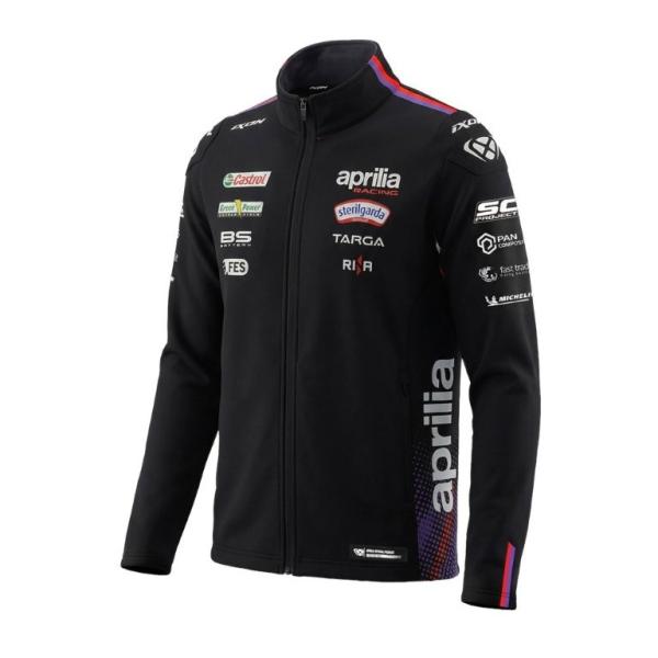 IXON イクソン IXON(イクソン) MotoGP Aprilia Racing 公式グッズ 【チームスウェット】 BLACK/PURPLE/NEON RED XL 3661615914433