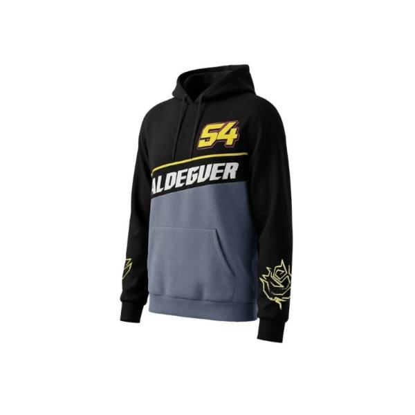 IXON イクソン IXON(イクソン) MotoGP #54 フェルミン・アルデゲル 公式グッズ 【スウェットパーカー】 BLACK/ANTHRACITE/YELLOW M 3661615918806