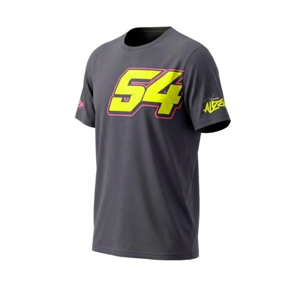 IXON イクソン IXON(イクソン) MotoGP #54 フェルミン・アルデゲル 公式グッズ 【Tシャツ】 ANTHRACITE/BRIGHT YELLOW XL 3661615919421