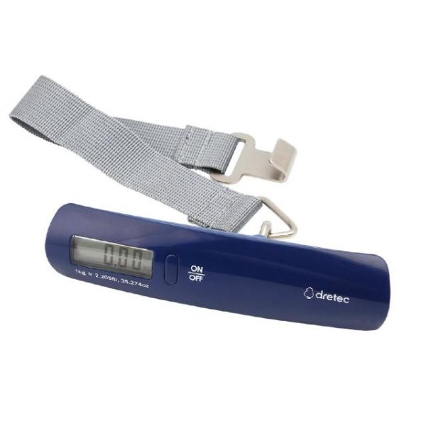 dretec ドリテック ラゲッジスケール オレンジ 旅行荷物をらくらくはかれる LS-107NV