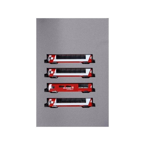 正規品 KATO カトー Nゲージ アルプスの氷河特急 増結セット(4両） 10-2027
