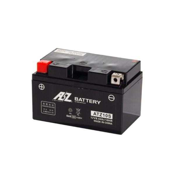 在庫有り AZ AZ バッテリー AZ2輪バッテリー液入充済 - ATZ10-S