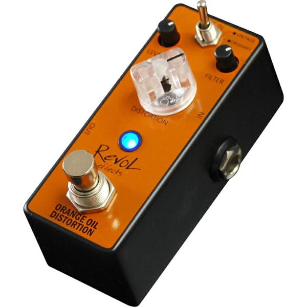 RevoL effects EDS-01 ORANGE OIL DISTORTION ディストーション ギターエフェクター