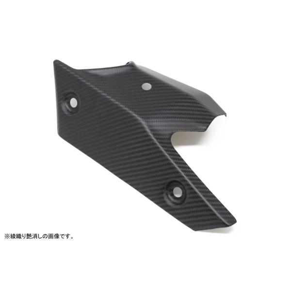 KAWASAKI ZX-6R 2013-2020 マフラーカバー ドライカーボン SPEEDRA