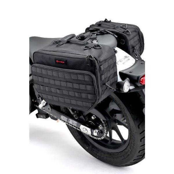 DAYTONA（デイトナ） 在庫有り DHS-44 振り分けサイドバッグ 9L＆18L