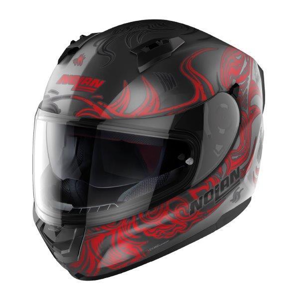 DAYTONA デイトナ NOLAN(ノーラン) バイク用 ヘルメット フルフェイス N60-6 MUSE(レッド/70) XLサイズ(61-62cm) 45646