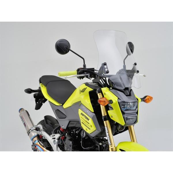 デイトナ　ウインドシールドSS グロム　jc75 DAYTONA（デイトナ） 在庫有り ウインドシールドRS GROM（'16〜'19