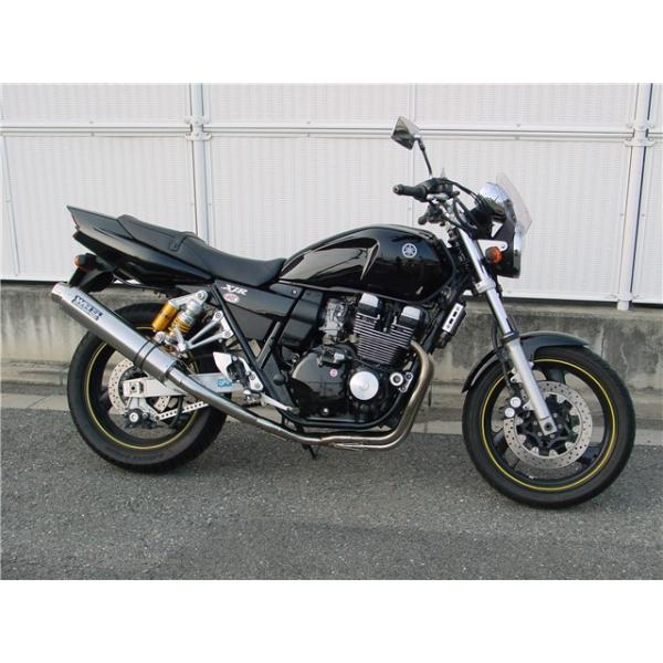 【はる】WRSマフラーフルエキ xjr400r WR'S（ダブルアールズ） WR'S ラウンド・ステンレスサイレンサー フル