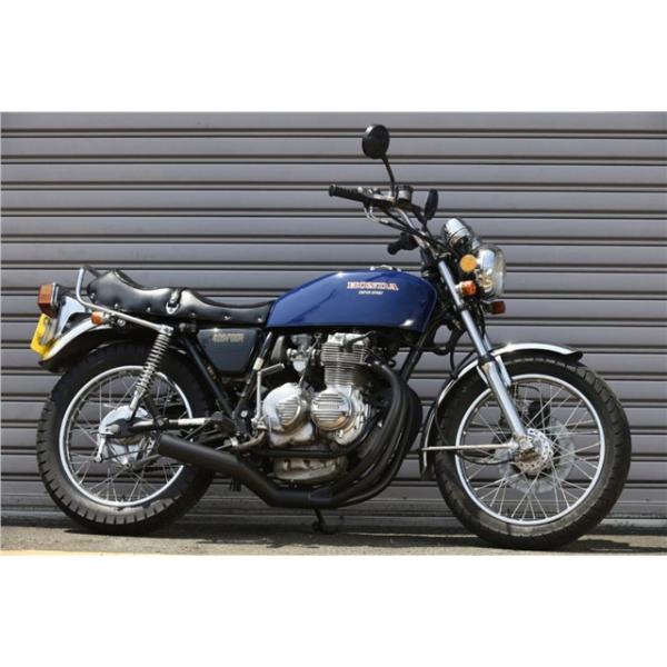 エムテック中京 M-TEC中京 ショート管 CB400F/398/408 BK ステーなし
