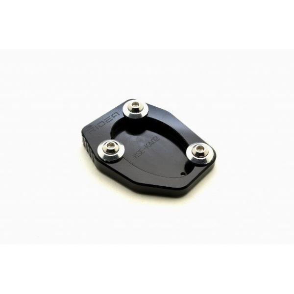 RIDEA サイドスタンド LS8K52-18-BK ブラック RIDEA リデア サイドスタンドエンド (カラー:ブラック) KSE-KA-02-BK