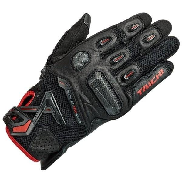 RS TAICHI RSタイチ RST442 ラプター メッシュ グローブ ブラック/レッド WMサイズ レディース RST442BK02WM