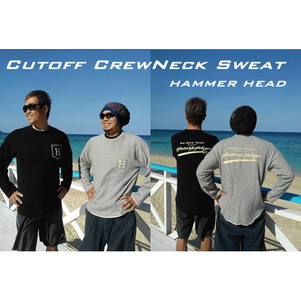 185)【特価30%OFF】ハンマーヘッド カットオフ クルーネック 185)【特価30%OFF】ハンマーヘッド カットオフ クルーネック